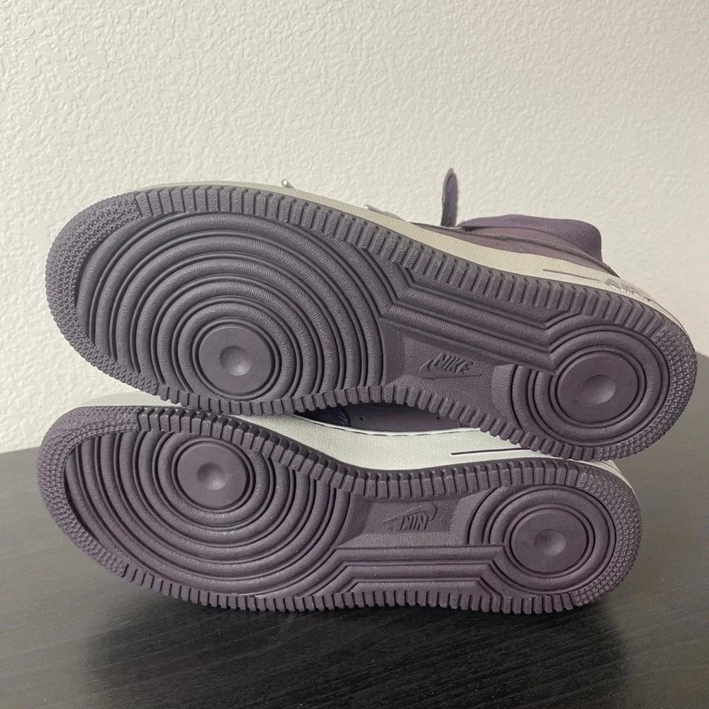 Nike Men’s Air Force 1 High 07 Port Wine Size 9 - Picture 7 of 11